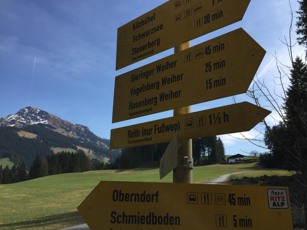 Hotel Schmiedboden Oberndorf in Tirol Exterior foto